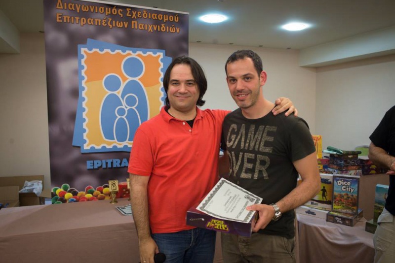 Ο Μυτιληνιός που μπήκε στην πρώτη 10άδα του πανελλήνιου διαγωνισμού σχεδιασμού επιτραπέζιων παιχνιδιών.