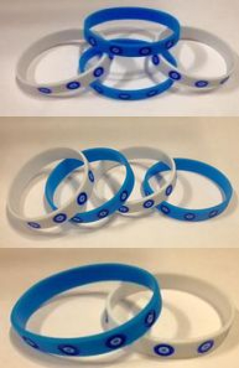 Wristband bracelets, βραχιόλια με μάτι σιλικόνης αδιάβροχα, αποκλειστικα και μονο στο Movieland Mitilini (Μυτιλήνης) Gift &amp; Cinema Store (Π.Κουντουριώτου 49Γ / Μυτιλήνη / 2251037411)